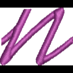 Font 1 Lower Case N