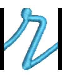Font 1 Lower Case R