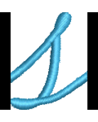 Font 1 Lower Case S