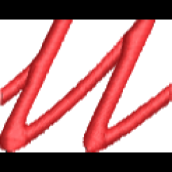 Font 1 Lower Case U