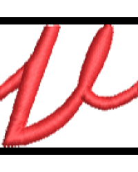 Font 1 Lower Case V