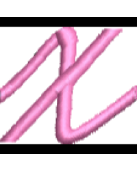 Font 1 Lower Case X