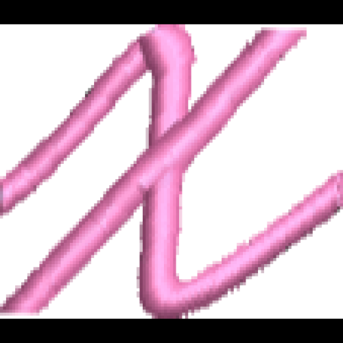 Font 1 Lower Case X