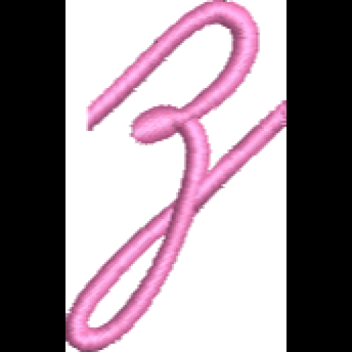 Font 1 Lower Case Z