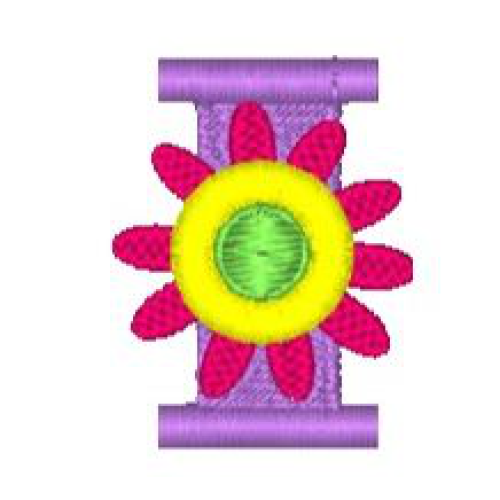 Fringe Flower Alphabet I