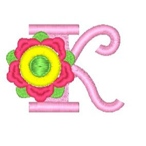Fringe Flower Alphabet K Fringe Flower Alphabet K