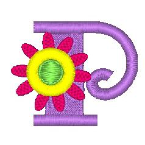 Fringe Flower Alphabet P Fringe Flower Alphabet P