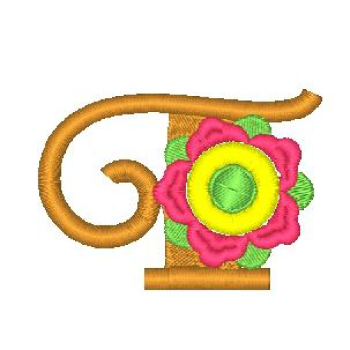 Fringe Flower Alphabet T Fringe Flower Alphabet T