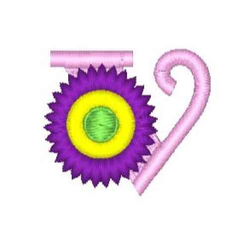 Fringe Flower Alphabet V Fringe Flower Alphabet V