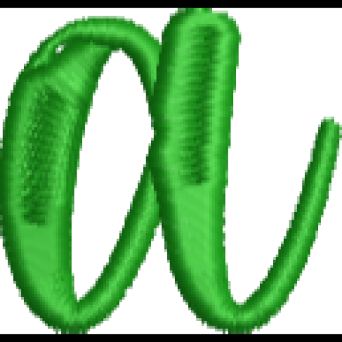 Fun Font Lower Case A
