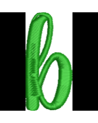 Fun Font Lower Case B