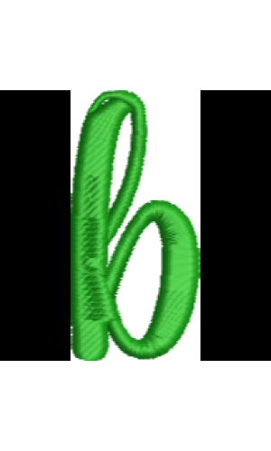 Fun Font Lower Case B