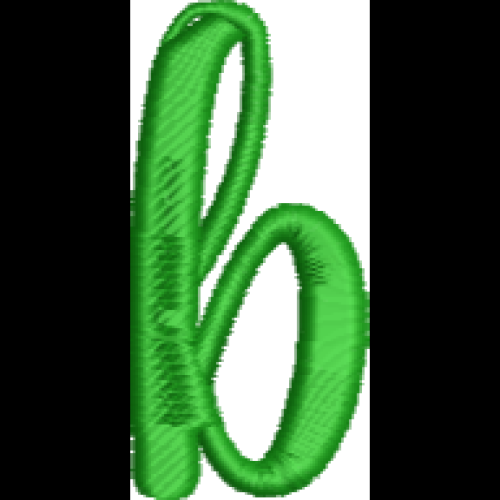 Fun Font Lower Case B