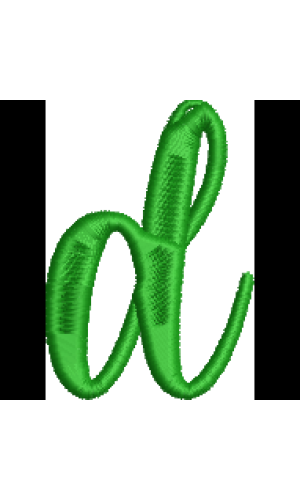Fun Font Lower Case D