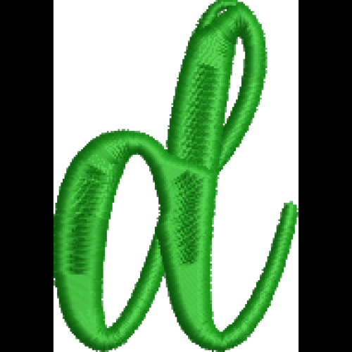 Fun Font Lower Case D