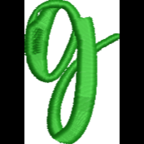 Fun Font Lower Case G
