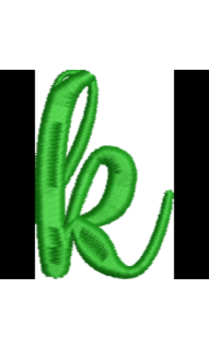 Fun Font Lower Case K