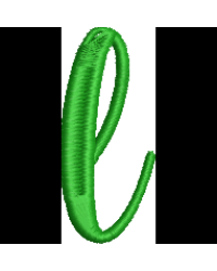 Fun Font Lower Case L