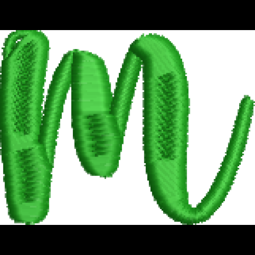 Fun Font Lower Case M