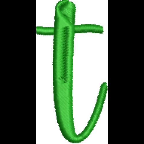 Fun Font Lower Case T