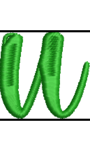 Fun Font Lower Case U