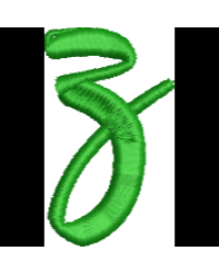 Fun Font Lower Case Z