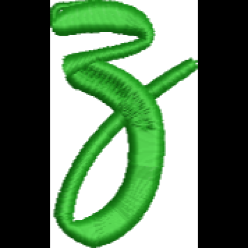 Fun Font Lower Case Z