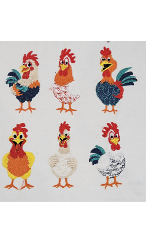Funny Chicken Design Set