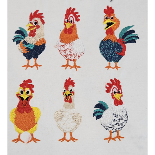 Funny Chicken Design Set