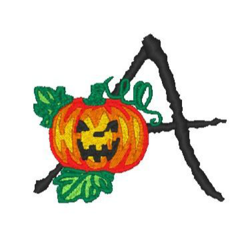 Halloween Alphabet A Halloween Alphabet A