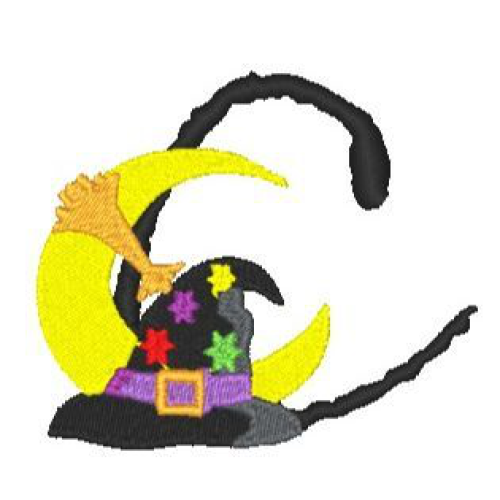 Halloween Alphabet C