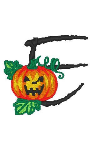 Halloween Alphabet E