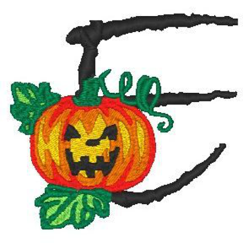 Halloween Alphabet E