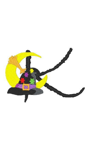 Halloween Alphabet K