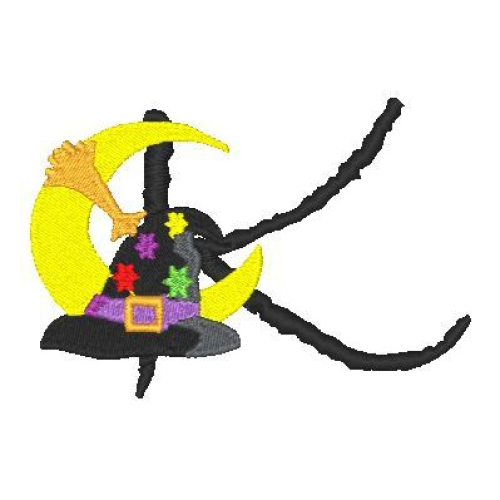 Halloween Alphabet K