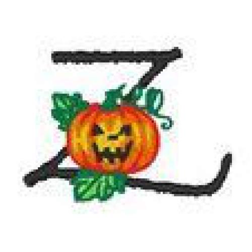 Halloween Alphabet Z Halloween Alphabet Z