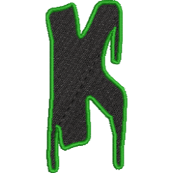 Halloween Font K