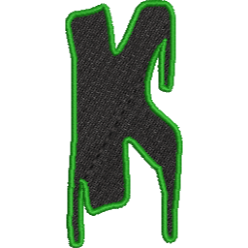 Halloween Font K