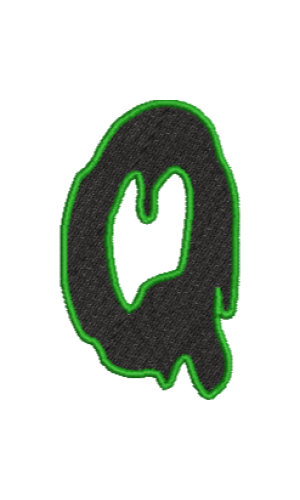 Halloween Font Q