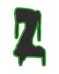 Halloween Font Z