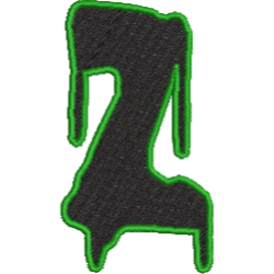 Halloween Font Z