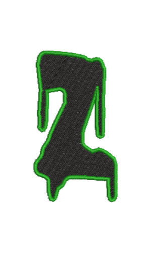 Halloween Font Z