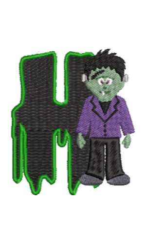 Halloween Monsters H
