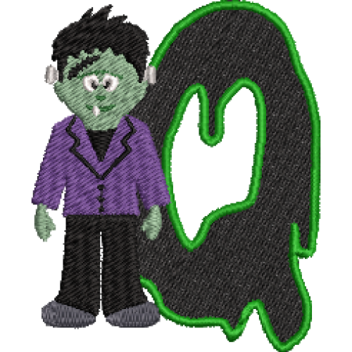 Halloween Monsters Q