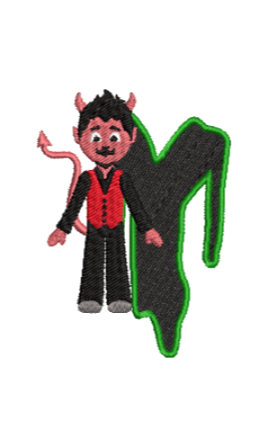 Monstres d'Halloween Y