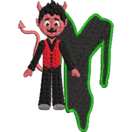 Halloween Monsters Y