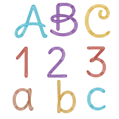 Hawaiian Alphabet Set