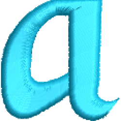 Henny Lower Case A