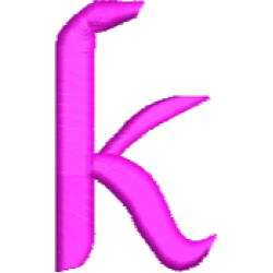Henny Lower Case K