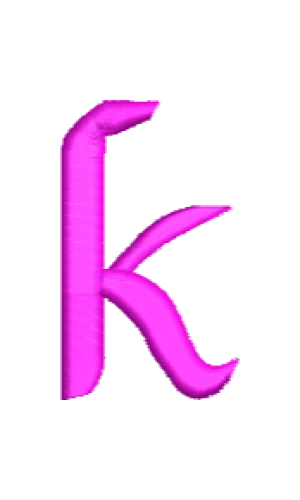 Henny Lower Case K